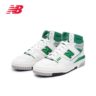 New Balance NB奥莱 男女鞋春季潮酷高帮运动篮球板鞋BB650