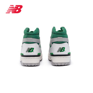 New Balance NB奥莱 男女鞋春季潮酷高帮运动篮球板鞋BB650