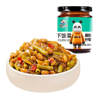 饭扫光下饭菜 榨菜咸菜 拌饭拌面调味料 麻辣什锦200g