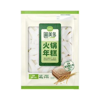 圃美多火锅年糕400g/袋  精选大米韩国小吃 方便菜食材 早餐