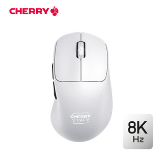 CHERRY 樱桃 XTRFY 樱桃M64 PRO 8K无线鼠标  人体工学 约55g  白色
