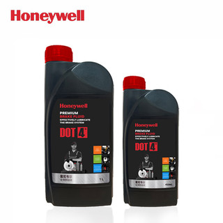 霍尼韦尔（Honeywell）DOT4 PLUS 升级版刹车油/制动液/离合器油/通用型 1L/瓶+450ml/瓶