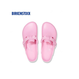 BIRKENSTOCK包头拖鞋男女外穿时尚休闲拖鞋EVA Boston系列 粉色窄版1027403 41