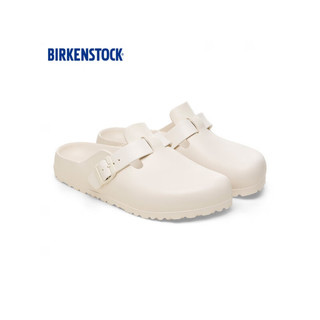 BIRKENSTOCK包头拖鞋男女外穿时尚休闲拖鞋EVA Boston系列 白色窄版1027382 42