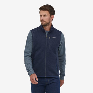 PATAGONIA男士秋冬 Better Sweater户外防风保暖抓绒马甲 巴塔哥尼亚25882 NENA海军蓝 M