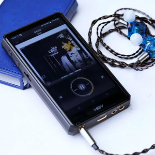 HiBy R5ii二代海贝音乐播放器蓝牙HIFIMP3耳放mp4触屏随身听 R5二代蓝色+64g卡+公仔