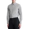 Men's Slim-Fit Chambray Long-Sleeve Button-Front Shirt