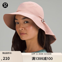 lululemon丨Cinchable 女士休闲帽 *Wide Brim LW9DXUS 暮色玫瑰 S/M