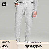 lululemon 丨City Sweat 男士运动裤 *短款 LM5AJXS 杂色浅灰色/海盐灰 L/10