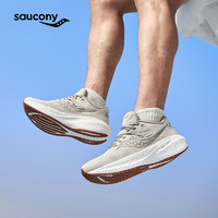 Saucony索康尼Triumph 胜利RFG环保鞋慢跑训练缓震舒适男跑鞋 咖啡【男款】 40.5