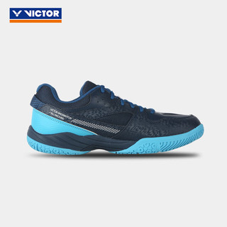 VICTOR威克多羽毛球鞋A170II二代男女款耐磨透气运动鞋 深海蓝 42 