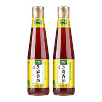 88VIP：太太乐 芝麻香油405ml*2瓶炒菜凉拌拌馅油碟厨房蘸料调料油