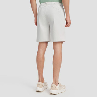 DESCENTE迪桑特DUALIS系列都市通勤男士梭织短裤夏季 CR-CREAM 3XL(190/96A)