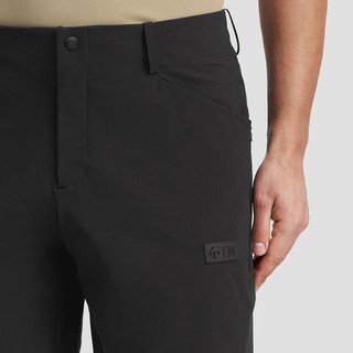 DESCENTE迪桑特DUALIS系列都市通勤男士梭织短裤夏季 BK-BLACK L(175/84A)