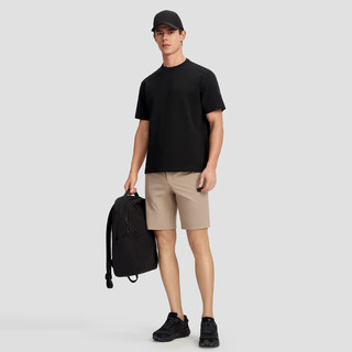 DESCENTE迪桑特DUALIS系列都市通勤男士梭织短裤夏季 BR-BROWN 3XL(190/96A)