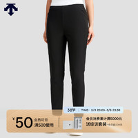 DESCENTE 迪桑特WOMEN’S TRAINING系列女士梭织运动长裤春季 BK-BLACK L(170/70A)