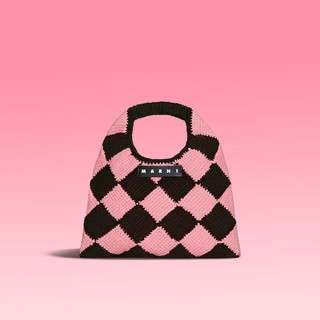                                                                                 MARNI MARKET DIAMOND系列大号织手提包 CHM80 UNI