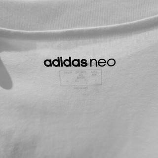 阿迪达斯 （adidas）NEO短袖男装夏季训练运动衫跑步透气休闲舒适圆领T恤 H59446白色 S