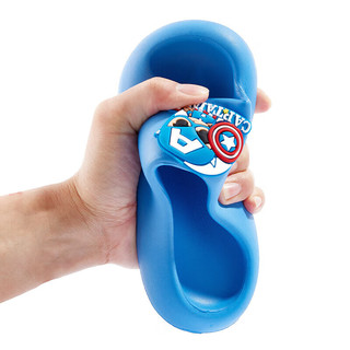 迪士尼（Disney）男童拖鞋儿童夏防滑居家可爱踩屎感浴室凉拖鞋 F1131藏蓝 170mm 
