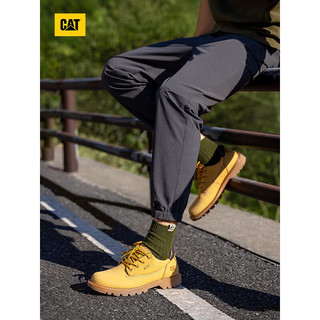 CAT卡特24春夏男士休闲运动隐形拉链设计速干休闲裤 深灰色 XL