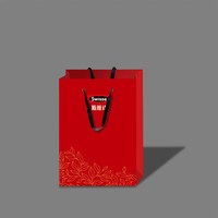 Swisse 斯维诗 手提袋 礼品袋中国红