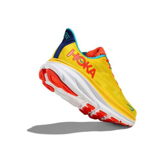 HOKA ONE ONE男鞋跑步鞋Clifton 9运动鞋时尚缓冲轻盈舒适网面透气 Bellwether Blue/Dazzlin2 7