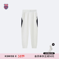 盖世威（K·SWISS）【新年款】24年春季运动长裤男百搭休闲修身运动裤109833 115芡实白 L