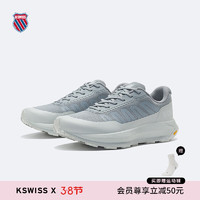 盖世威（K·SWISS）KSWISS 男跑鞋  24春季透气防滑耐磨运动休闲鞋 9272-M 017寂静灰/极致灰/温布尔登白 42