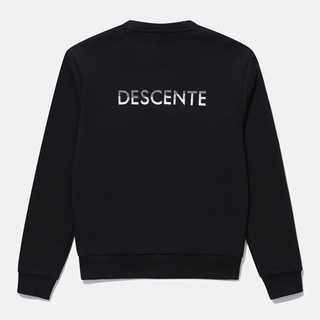 迪桑特（DESCENTE）男女款Essential 生态毛圈布运动衫38 黑色BLK0 100