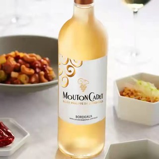 木桐嘉棣（MOUTON CADET）法国 波尔多 白葡萄酒 750ml 单支