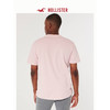 HOLLISTER 24春夏凉感百搭圆领短袖T恤男装女装354814-1 浅粉红色 S (175/92A)