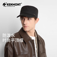 KENMONT 卡蒙 男士遮阳鸭舌帽km-5243 黑色