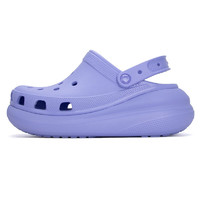 卡骆驰（crocs）洞洞鞋增高女鞋24春夏休闲鞋户外沙滩鞋轻便透气运动凉拖鞋女 207521-5PY 36-37