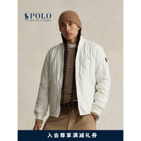 Polo Ralph Lauren 拉夫劳伦 男装 24早春绗缝飞行员夹克RL17796 101-俱乐部奶油色 XL