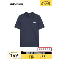 斯凯奇（Skechers）男子运动T恤L224M051 奥德赛灰/026R M