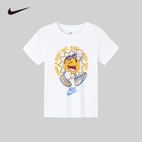NIKE 耐克童装男童短袖T恤2024夏季新款童趣印花儿童上衣