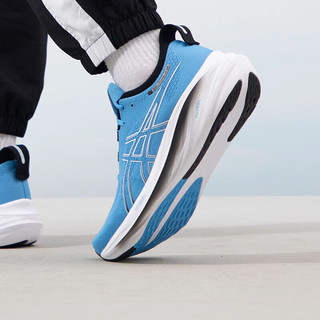 ASICS 亚瑟士 男鞋 24春季GEL-NIMBUS 26跑鞋训练鞋缓震轻便跑步鞋 N26/海蓝色 42.5 (270mm)