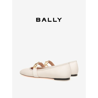 BALLY/巴利【】24春夏女士米色芭蕾鞋6306492 米色 35.5