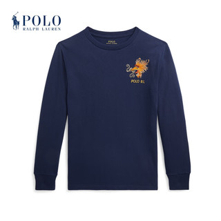 Polo Ralph Lauren 拉夫劳伦 男童 24年早春棉T恤RL40979 400-深钴蓝色 S