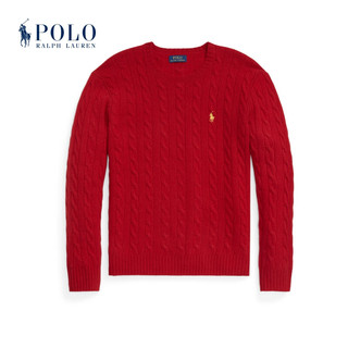 Polo Ralph Lauren 拉夫劳伦 男装 24早春圆领针织毛衫RL17699 600-红色 XS