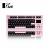极星系SP STAR 极星D82 PRO 大屏幕支持GIF图热拔插三模机械键盘Gasket结构客制化键盘 D82 PRO 粉色 白轴 V2