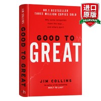 英文原版 从优秀到卓越 Good To Great 英版 吉姆柯林斯 经济管理书