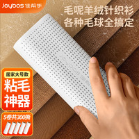 Joybos 佳帮手 粘毛器盒形粘毛滚筒可撕式粘尘纸衣服宠物毛发除毛大号 5卷装 居家大号粘毛器(5卷300撕)