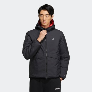 adidas 阿迪达斯 官方outlets阿迪达斯轻运动兔年男户外运动两面穿保暖棉服