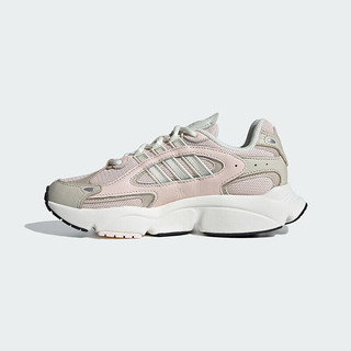 阿迪达斯（adidas）童鞋24春秋款女大童运动鞋三叶草OZMILLEN经典系带老爹鞋IF9093 40码/6.5uk/适合脚长24.5cm