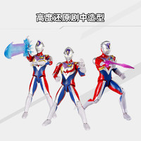 BANDAI 万代 凯知乐 万代BANDAI超可动奥特曼变形人偶玩具赛罗捷德关节可动