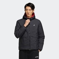 休闲保暖双面穿户外棉服男装adidas阿迪达斯outlets轻运动