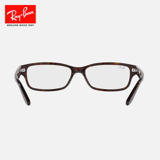 雷朋（RayBan）光学镜架长方形板材男女款舒视眼镜框0RX5415D 2012哈瓦那镜框