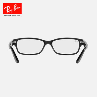 Ray-Ban 雷朋 RayBan）光学镜架长方形板材男女款近视眼镜框0RX5415D 2000黑色镜框