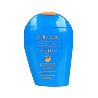 SHISEIDO 资生堂 香港直邮Shiseido资生堂防晒乳蓝胖子防舒敏修护焕亮养护150ml